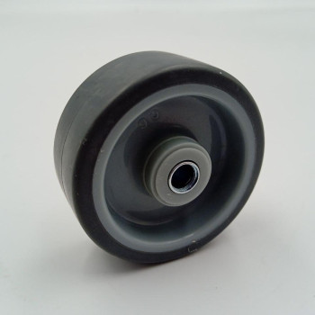 Колесо 50 мм резиновое аппаратное без кронштейна