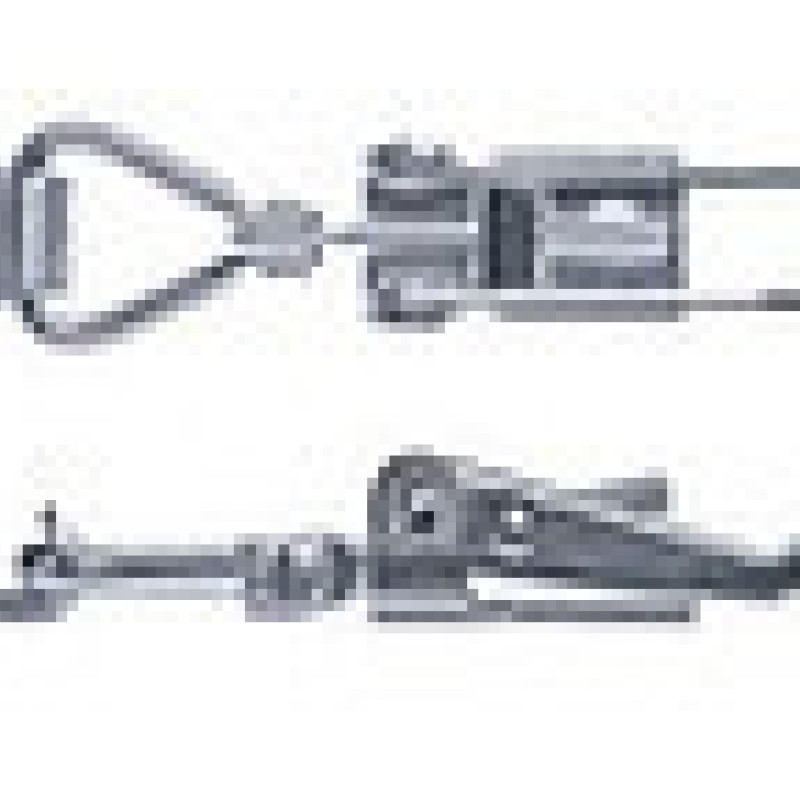 Засувка оцинкована 702S (120-143 х 33 мм)