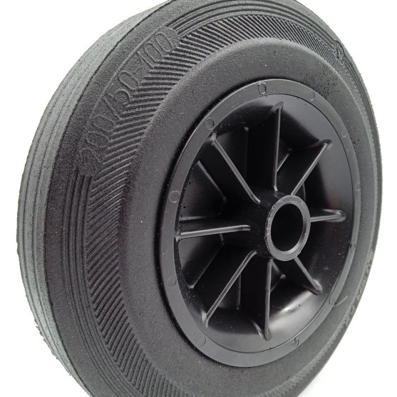 Колесо 200 мм до візка гума/поліпропілен без кронштейна