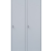 Шафа для одягу (1800х800х500 мм) металева двокамерна, однорівнева, без пдв