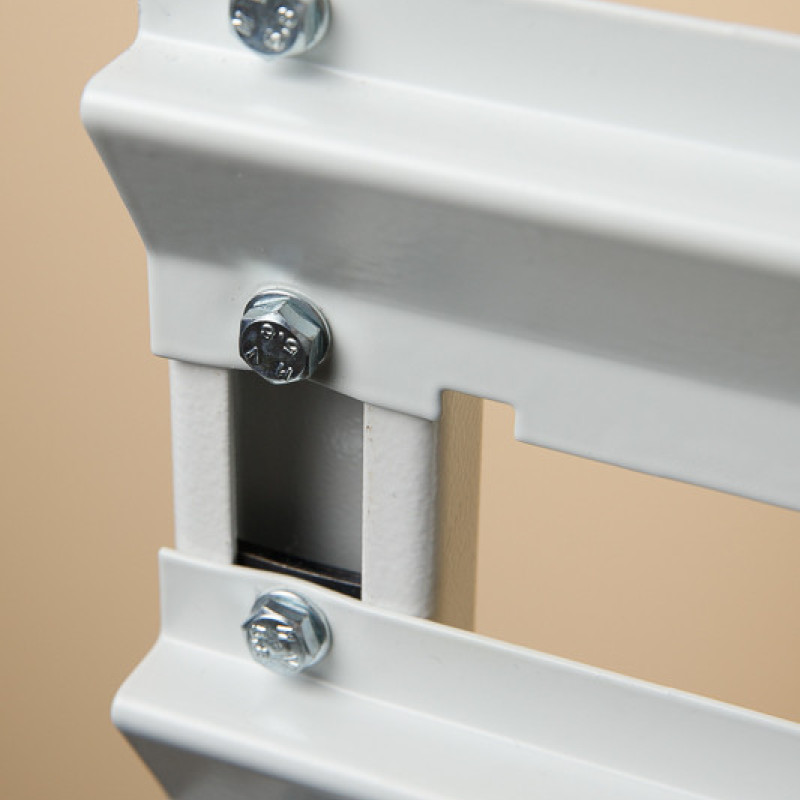 Стійка двостороннього стелажа для метизів 1800 мм без ящиків і поперечин