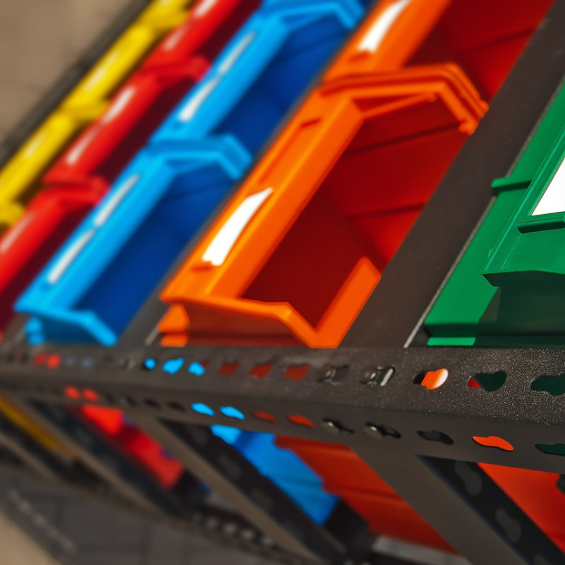 Стелаж 1800 мм автомат для метизів (без ящиків)