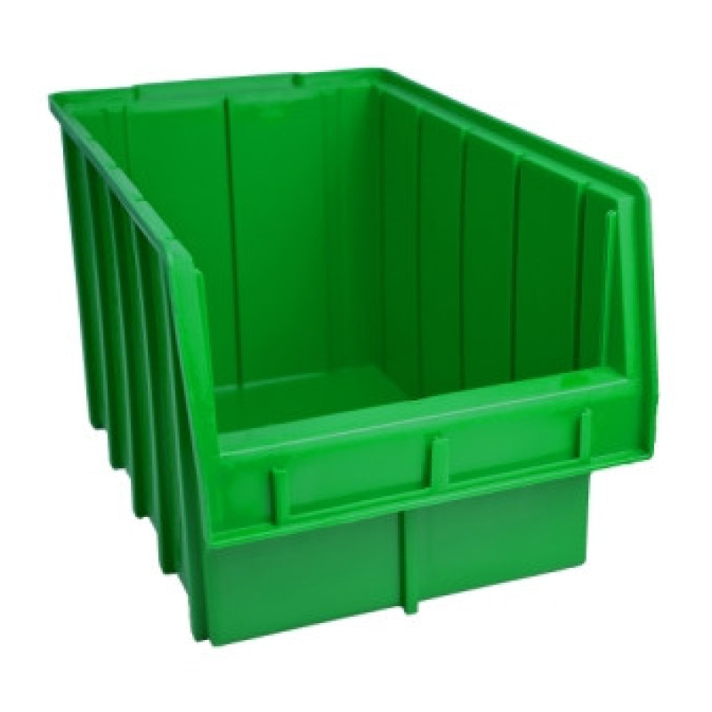 Стелаж 1800 мм для металізаторів із кольоровими ящиками 350х210х200 мм