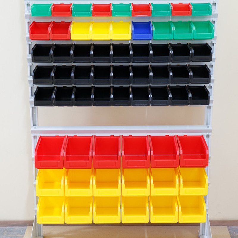 Ящик 701 ПРЕМІУМ 230х145х125 мм зелений для зберігання болтів