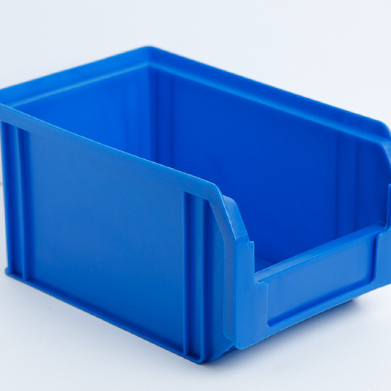 Ящик-лоток 701 ПРЕМІУМ 230х145х125 мм синій складський пластиковий