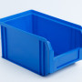Ящик-лоток 701 ПРЕМІУМ 230х145х125 мм синій складський пластиковий