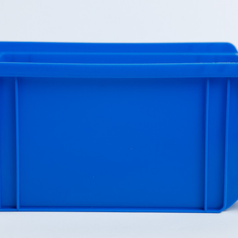 Ящик-лоток 701 ПРЕМІУМ 230х145х125 мм синій складський пластиковий