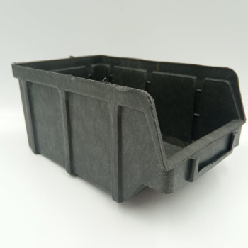 Ящик лоток 702 СТАНДАРТ 155х100х75 мм для зберігання дрібниць чорний