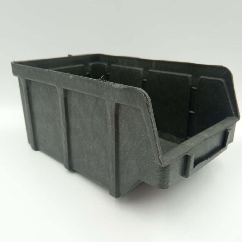 Ящик лоток 702 СТАНДАРТ 155х100х75 мм для зберігання дрібниць чорний