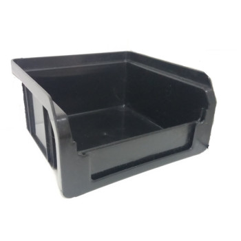 Ящик 703 ПРЕМІУМ 100х100х50 мм для зберігання метизів чорний