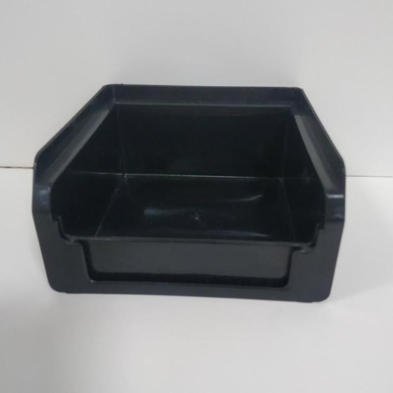 Ящик 703 ПРЕМІУМ 100х100х50 мм для зберігання метизів чорний