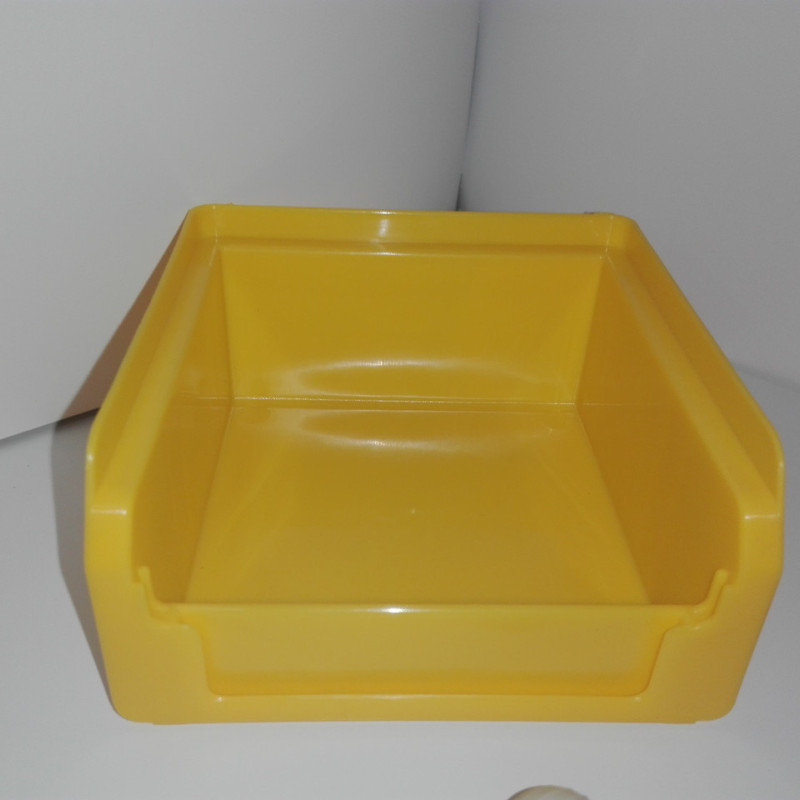 Ящик-лоток 703 ПРЕМІУМ 90х100х50 мм для зберігання метизів жовтий