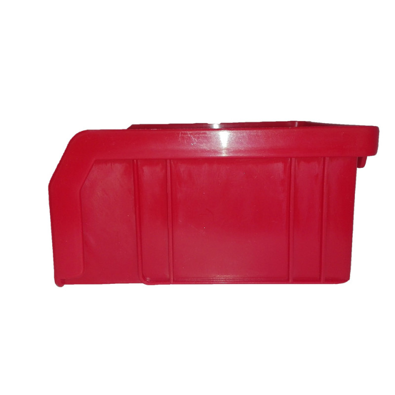 Ящик-лоток 703 преміум 100х100х50 мм для зберігання метизів червоний