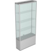 Вітрина з профілю з задньою стінкою скло