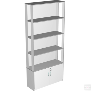 Стелаж пристінний із тумбою