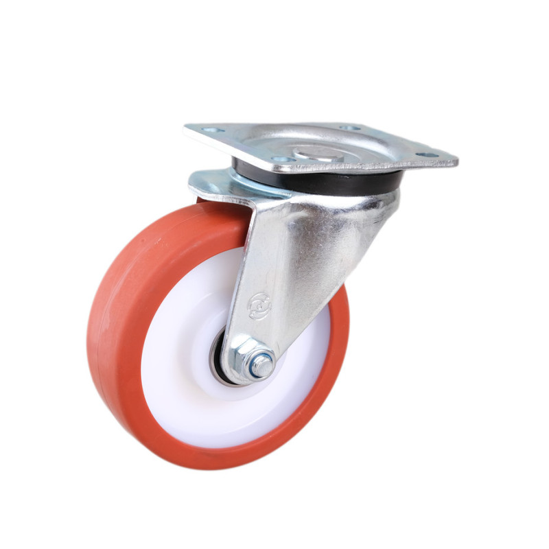 Колесо 80 мм поворотне з кульковим підшипником, 150 кг