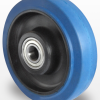 Колесо еластична гума/поліамід 200 мм, підшипник кульковий