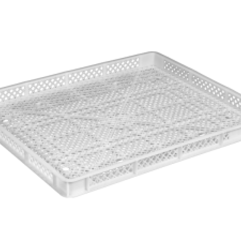 Ящик-лоток для хліба 744х624х60 мм Білий