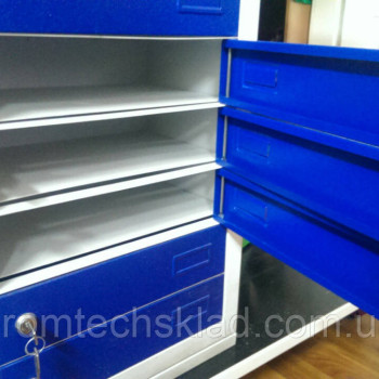 Ящик антивандальний поштовий на 6 комірок