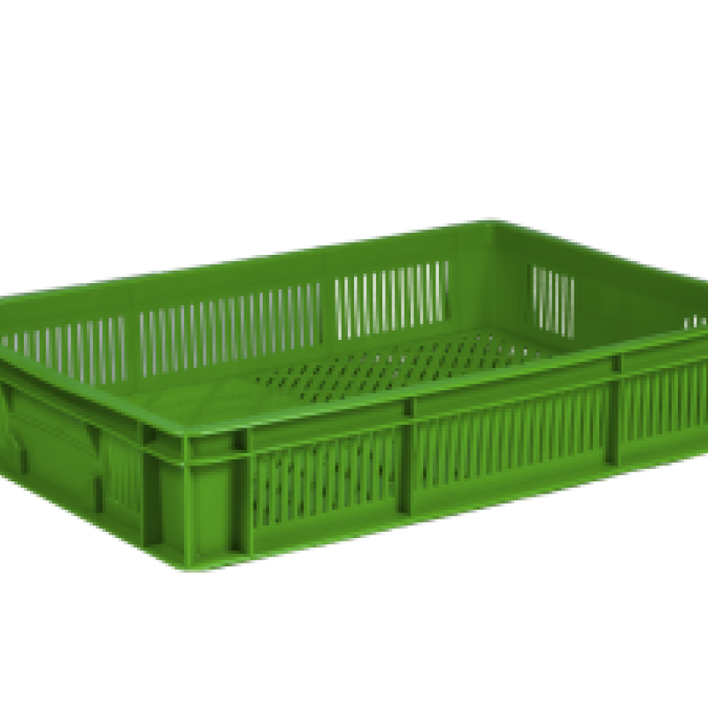 Ящик пластиковий 600х400х110 кольоровий