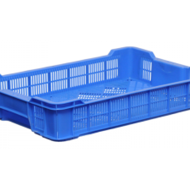 Ящик пластиковий чешка 600х400х110 кольоровий