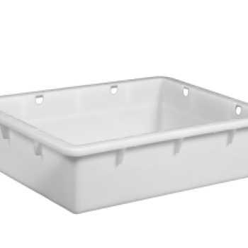 Ящик пластиковий 530х400х140 мм білий