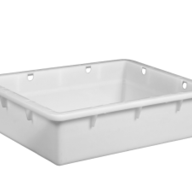 Ящик пластиковий 530х400х140 мм білий