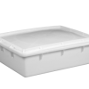 Ящик пластиковий 530х400х140 мм білий