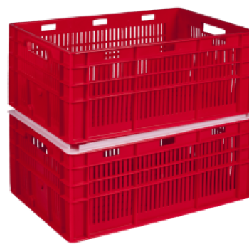 Ящик пластиковий 600*400*260 кольоровий