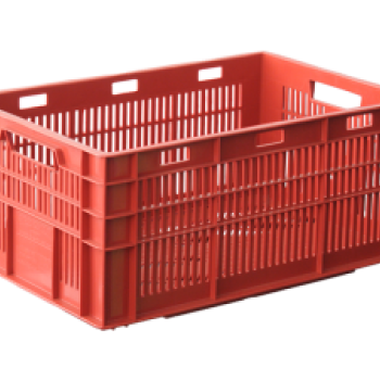 Ящик пластиковий 600*400*260 кольоровий/втор.