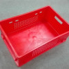 Ящик пластиковий 600х400х200 Є2 червоний перфорований