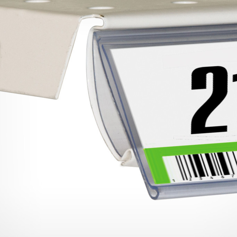 IP39 Цінникотримач для полиць. Довжина 985 мм, прозорі