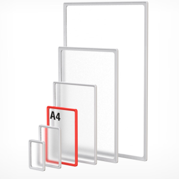 Рамка А4 пластикова