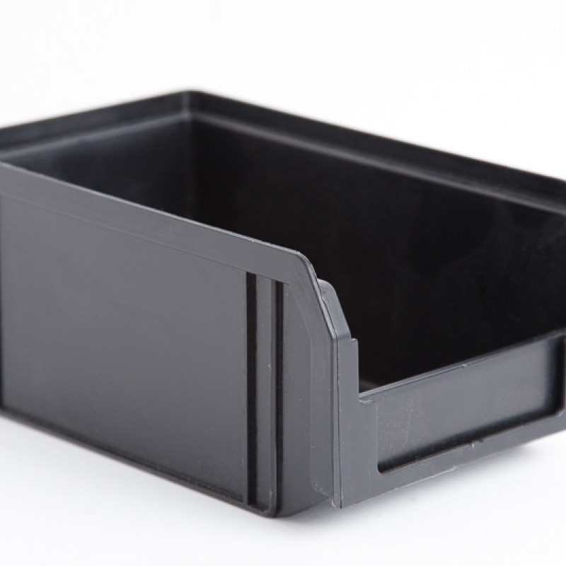 Ящик 701 ПРЕМІУМ 230х145х125 мм чорний для зберігання метизів