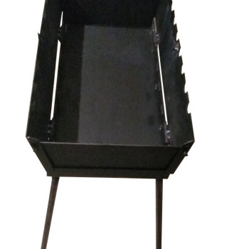 Мангал-валіза на 6 шампурів, 2 мм