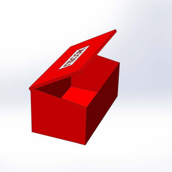 Ящик пожежний для піску 600x1220x680 мм (0,5 м3)