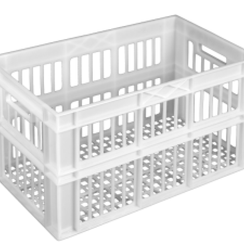 Ящик пластиковий 664х360х366 білий