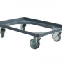 Візок для перевезення ящиків 620*420*160 мм сірий