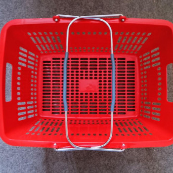 Кошик покупця 30 літрів ЧЕРВОНИЙ