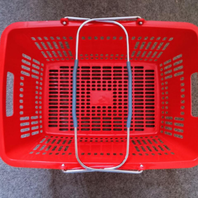 Кошик покупця 30 літрів ЧЕРВОНИЙ