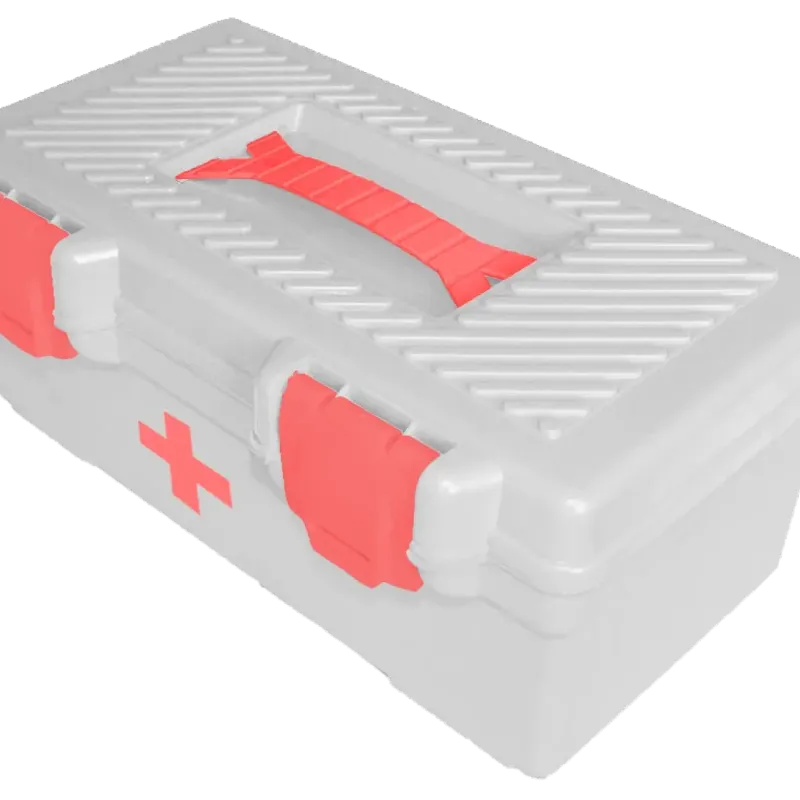 Пластиковий ящик для автомобільної аптечки 320*180*30 мм (різні кольори)