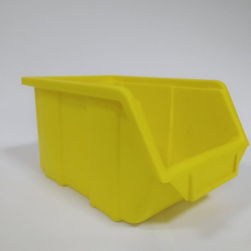 Ящик 701 для метизів жовтий ЛТ 245х160х125 мм