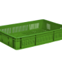 Ящик пластиковий 600х400х110 зелень втор.