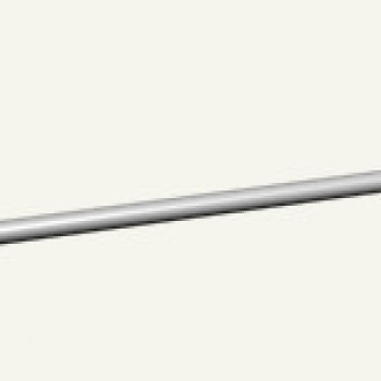 Гачок одинарний торговий на ДСП, довжина — 100 мм