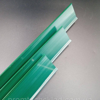 DBR39 Цінникотримач поличковий самоклеючий Зелений, 1330