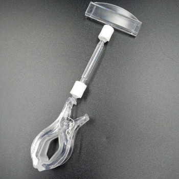 Універсальний цінникотримач на прищіпці FX Прозорий, 50