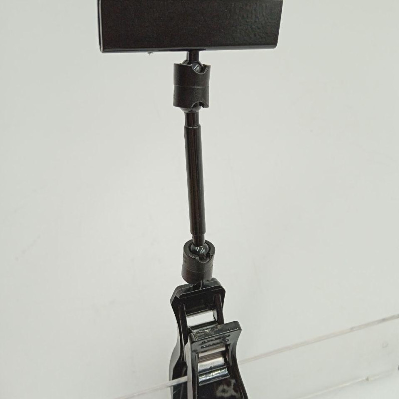 Універсальний цінникотримач на прищіпці FX Чорний, 50