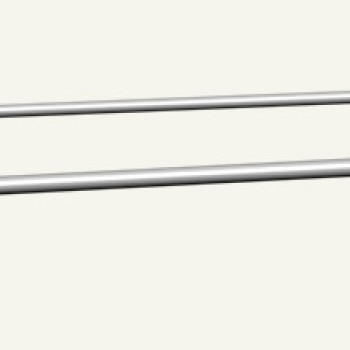 Одинарні гачки з цінникотримачем торговельні на перфорацію, довжина 250 мм