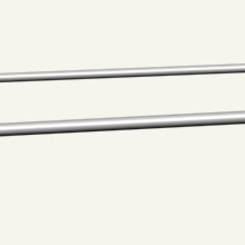 Одинарні гачки з цінникотримачем торговельні на перфорацію, довжина 250 мм