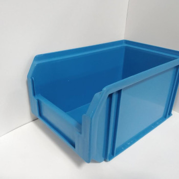 Ящик-лоток 701 ПРЕМІУМ синій 230х145х125 мм блакитний складський